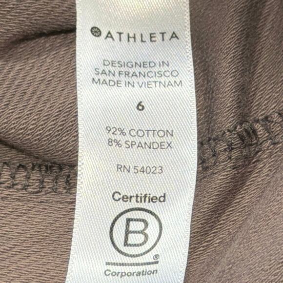 Athleta Farallon Joggers Pants 6 Camo Green Womens Activewear Casual Athleisure - Picture 5 of 6